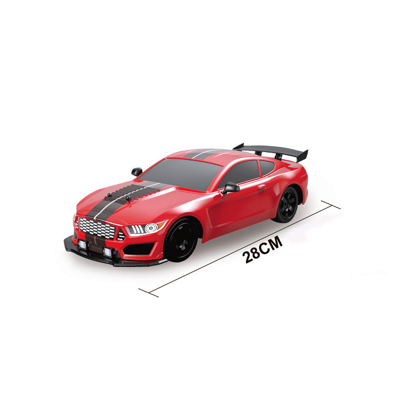 1/16 Scale Small 2.4Ghz Remote Control 4WD GTR High Speed Spraying Vehicle 18km/H Racing Drift RC Car Models For Kid Adult