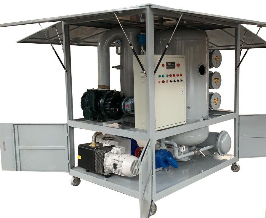 High vacuum double stage  transformer oil purifier/insulation oil filtration