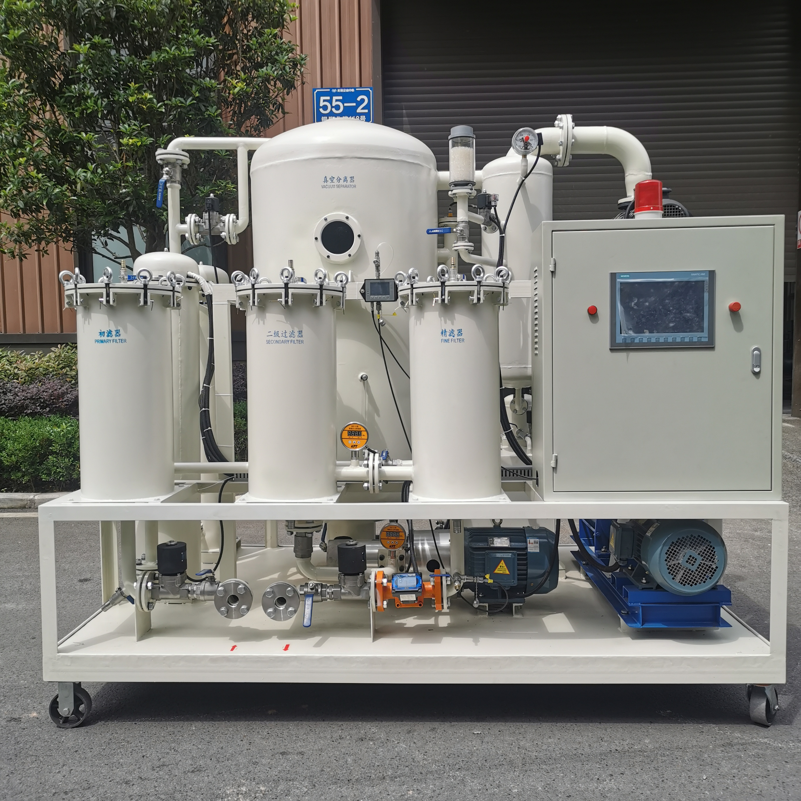 High vacuum double stage  transformer oil purifier/insulation oil filtration