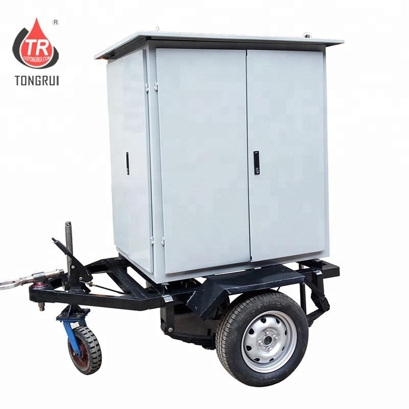 Mobile Outdoor Design Transformer Oil Recycling Purifier Transformer Oil Filtration