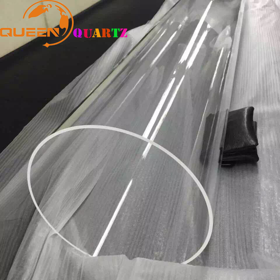 300mm 10mm 15mm 20mm 22mm 5mm thickness large diameter quartz tube glass tube pyrex glass tube accept any size Orders