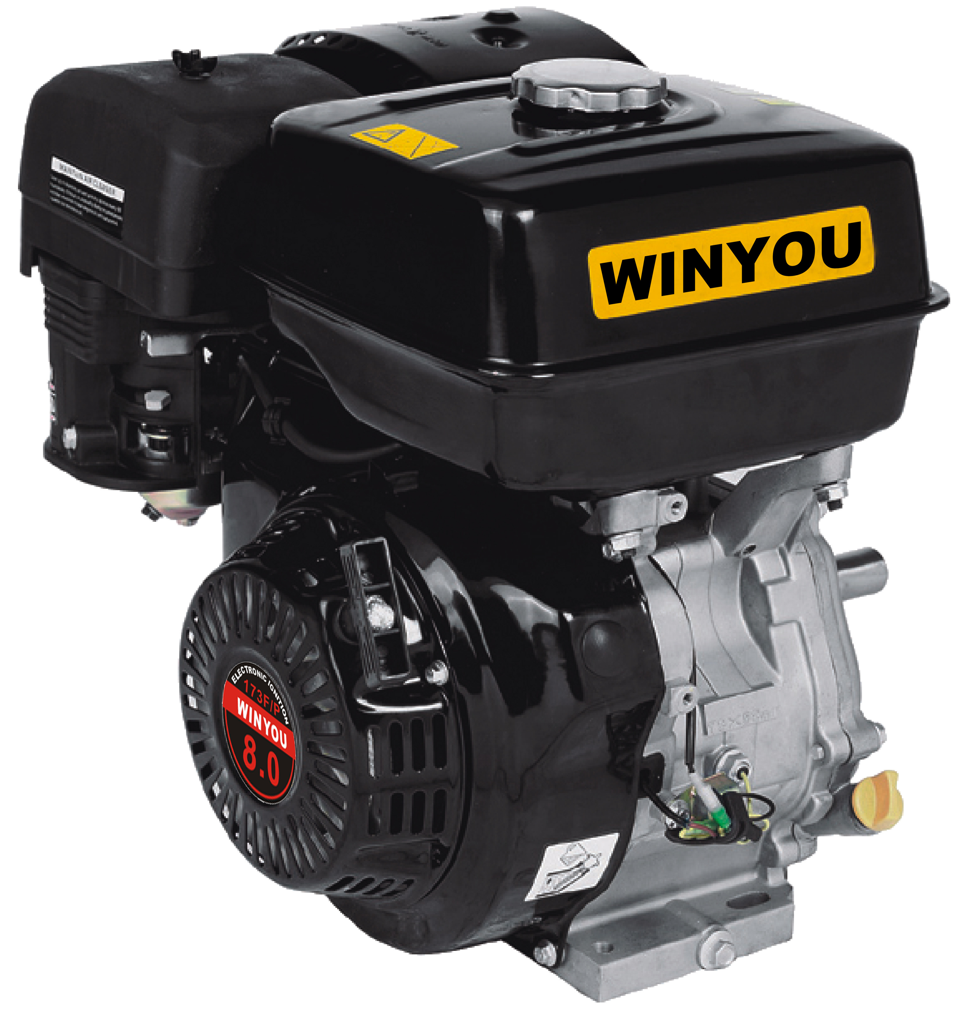 WINYOU WY173FWY173FE 4 stroke 8HP Air cooled gasoline boat engine 242cc new outboard motor with cheap price chinese engine