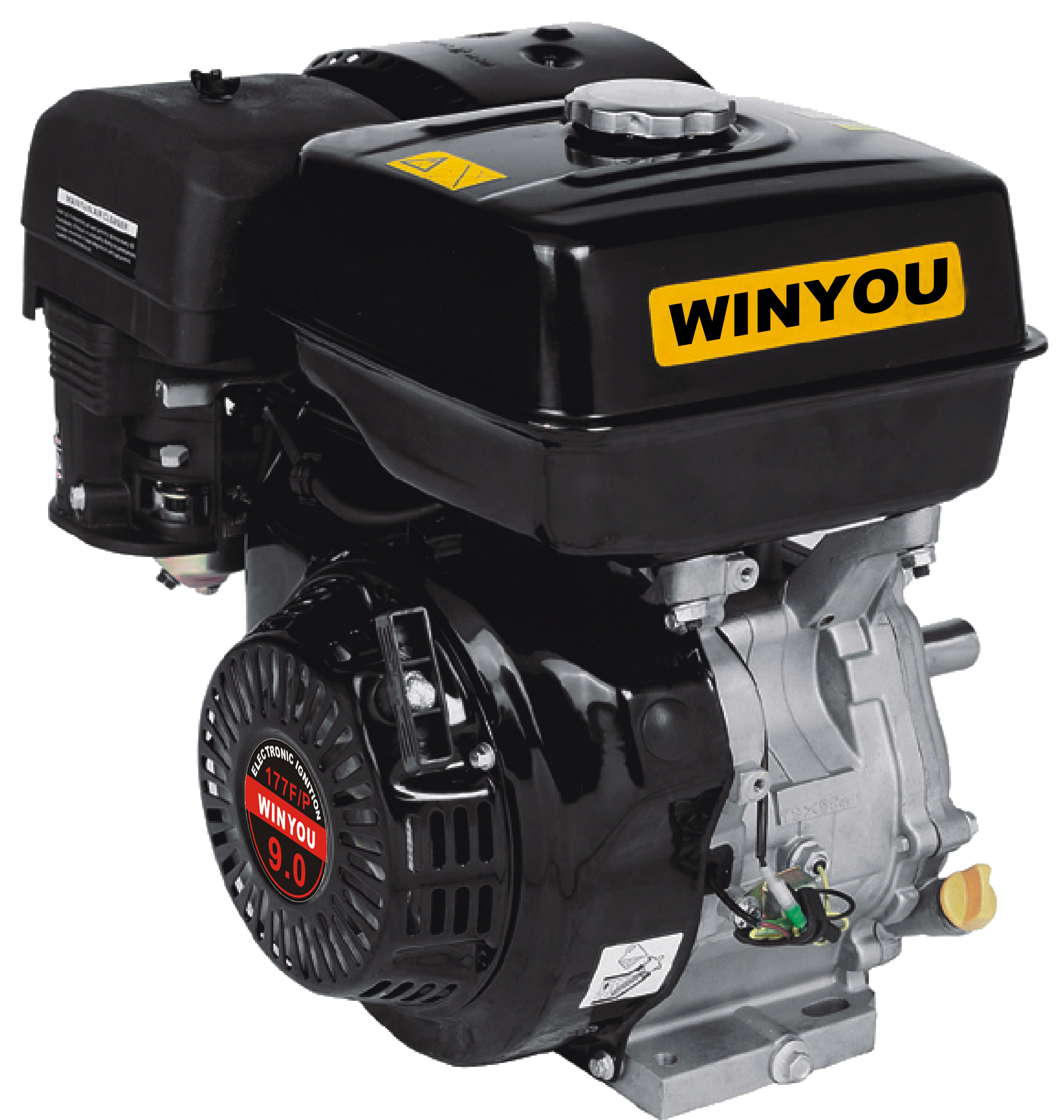 9.0 HP horizontal Shaft Gasoline Lawn Mower Engines model WY177F/WY177FE