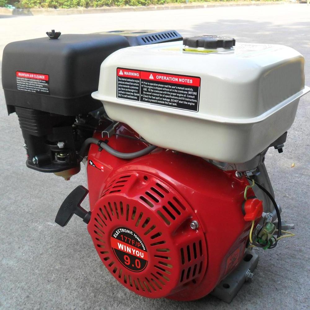 electric start air cooled small petrol gasoline engine 9hp