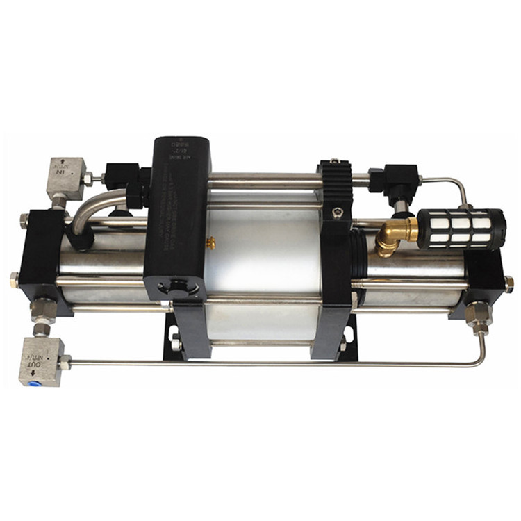 Double Acting Pneumatic Nitrogen Booster Pump For Filling Gas Cylinder