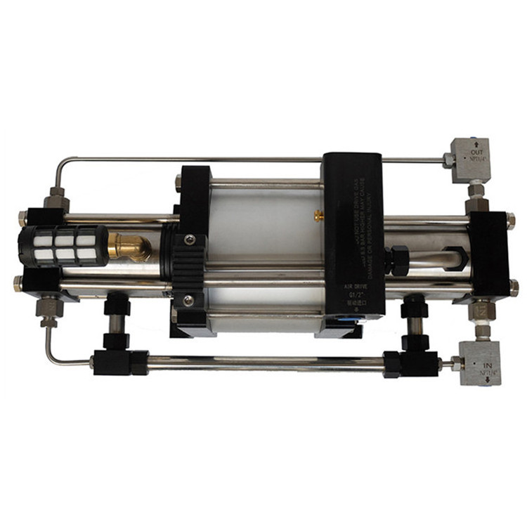 High Pressure Double Acting Pneumatic Nitrogen Booster Pump