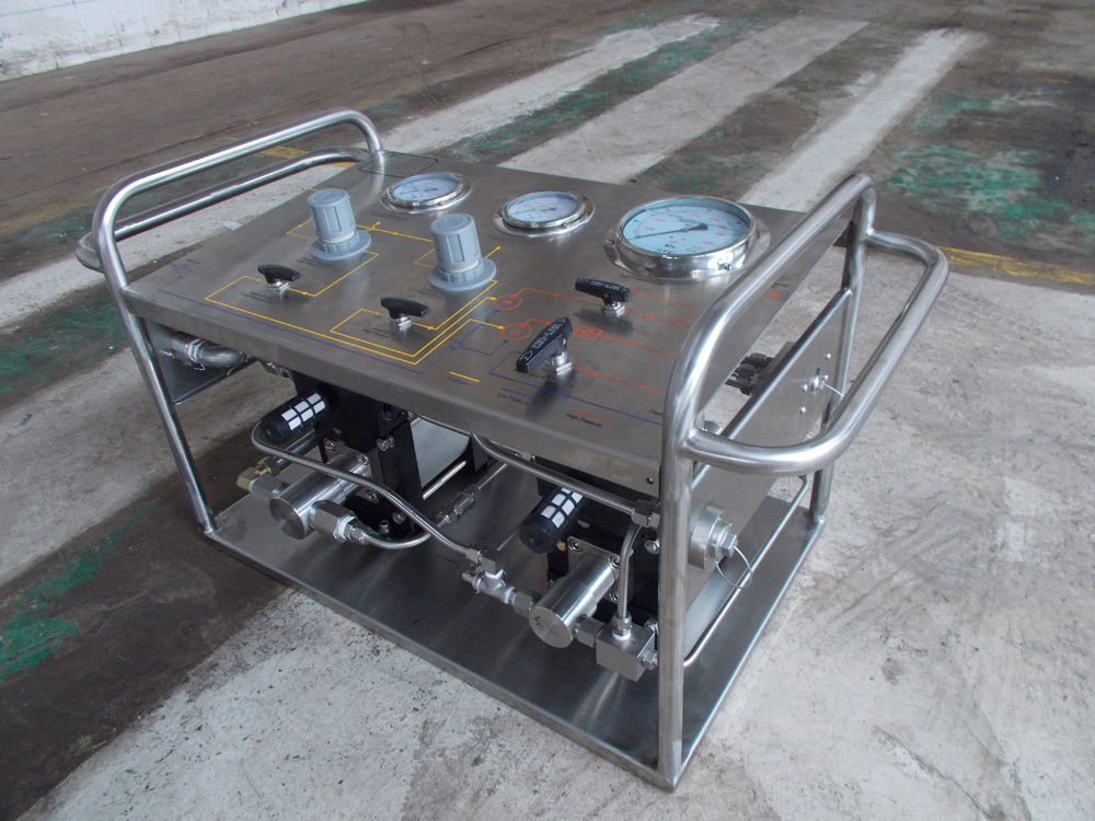 Fire Extinguisher Hydrostatic Testing Equipment Bench