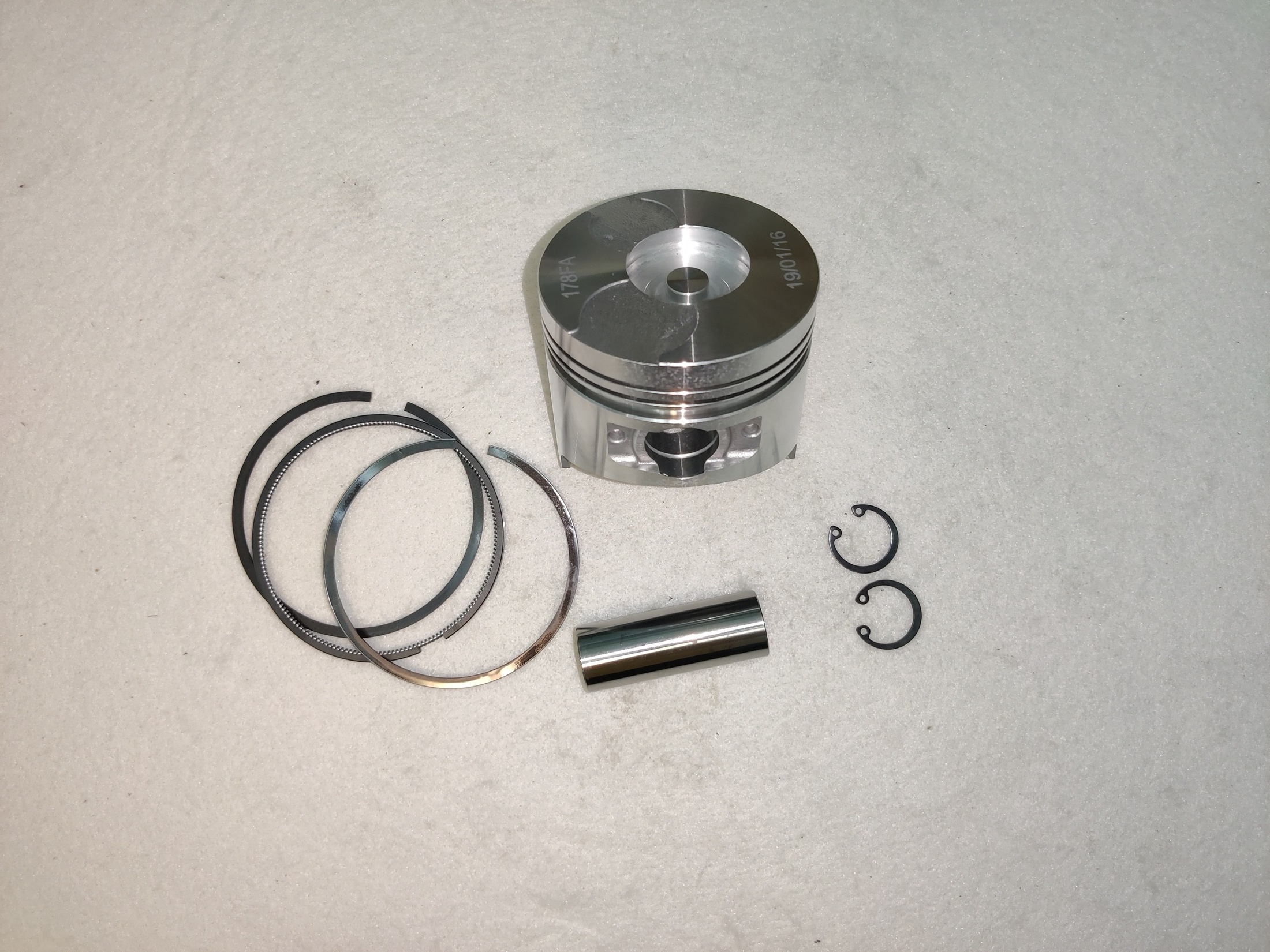 Piston Kit Including Pin Rings Circlip For 192F 192FA 12HP Air Cool Single Cylinder 4 Stroke Diesel Engine