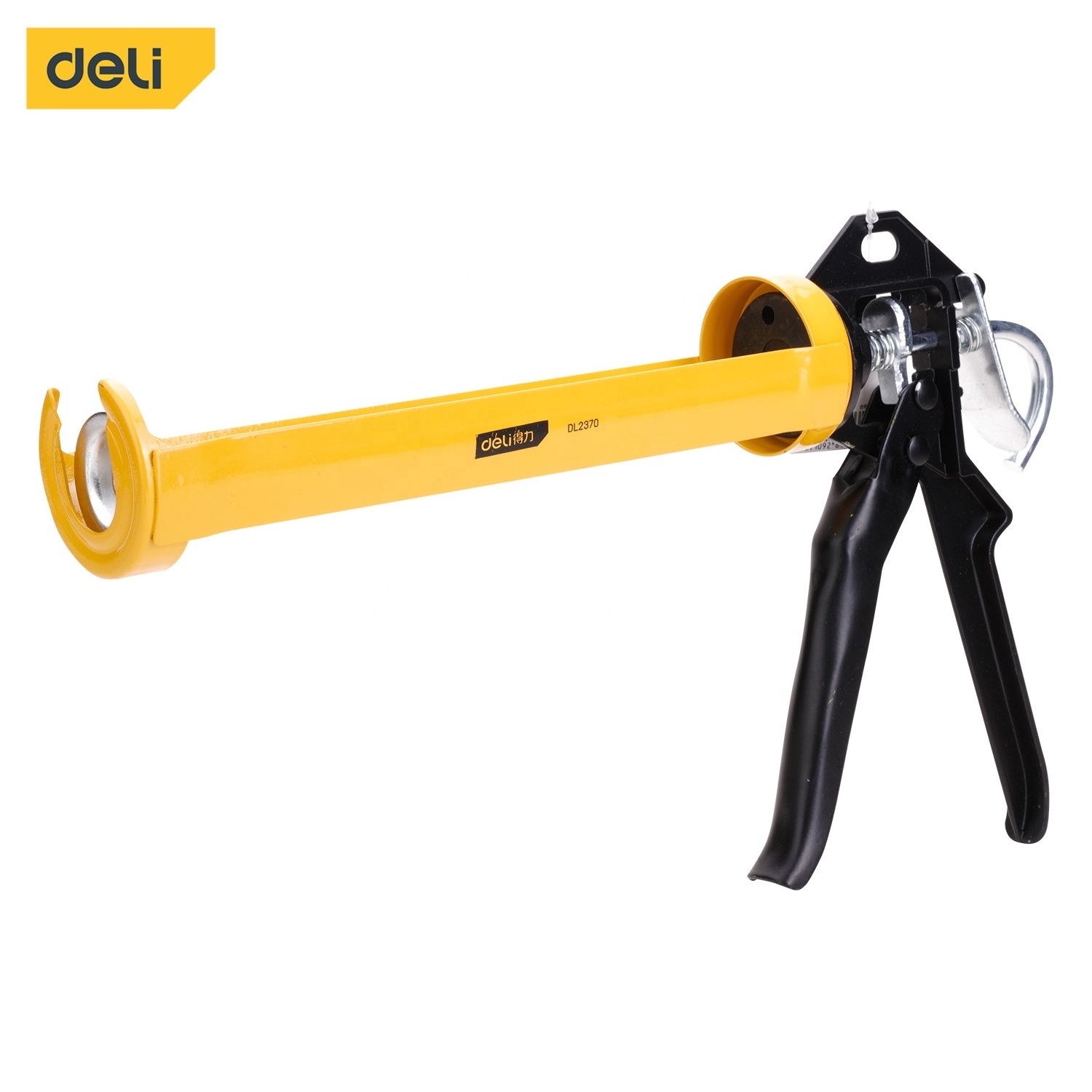 Deli Tools DL2370 Professional Silicone Gun  Caulking  Glue Gun 9 Inch Construction Building Smooth  Rod