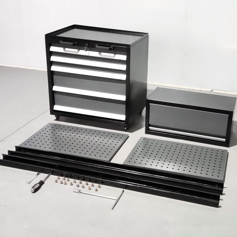 2024 Metal Tool Trolley Heavy Duty Tool Cabinet Garage with Tool ...