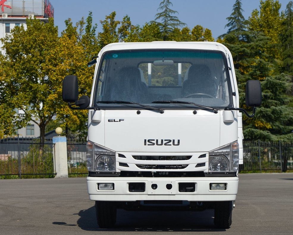 Cheap Hot Selling ISUZU Light Cargo Truck 120hp 4x2 Column Plate Mini Used Truck Electric Diesel Petrol Car Euro VI for Sale