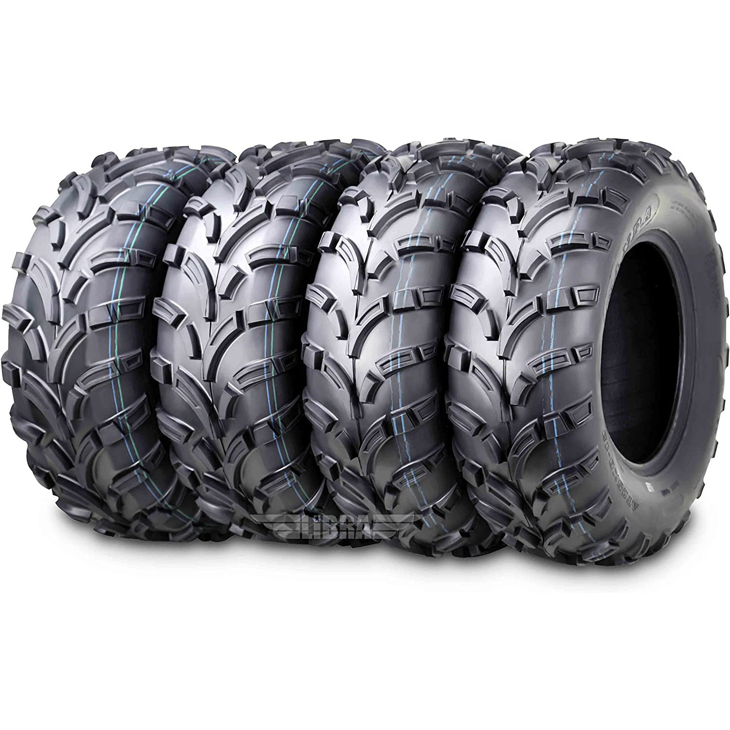 KTA&WANDA Set of 4 New ATV/UTV Tires 25x8-12 Front & 25x10-12 25-10-12 Rear /6 PLY Manufacture Cheap Price ATV Tire UTV Tires