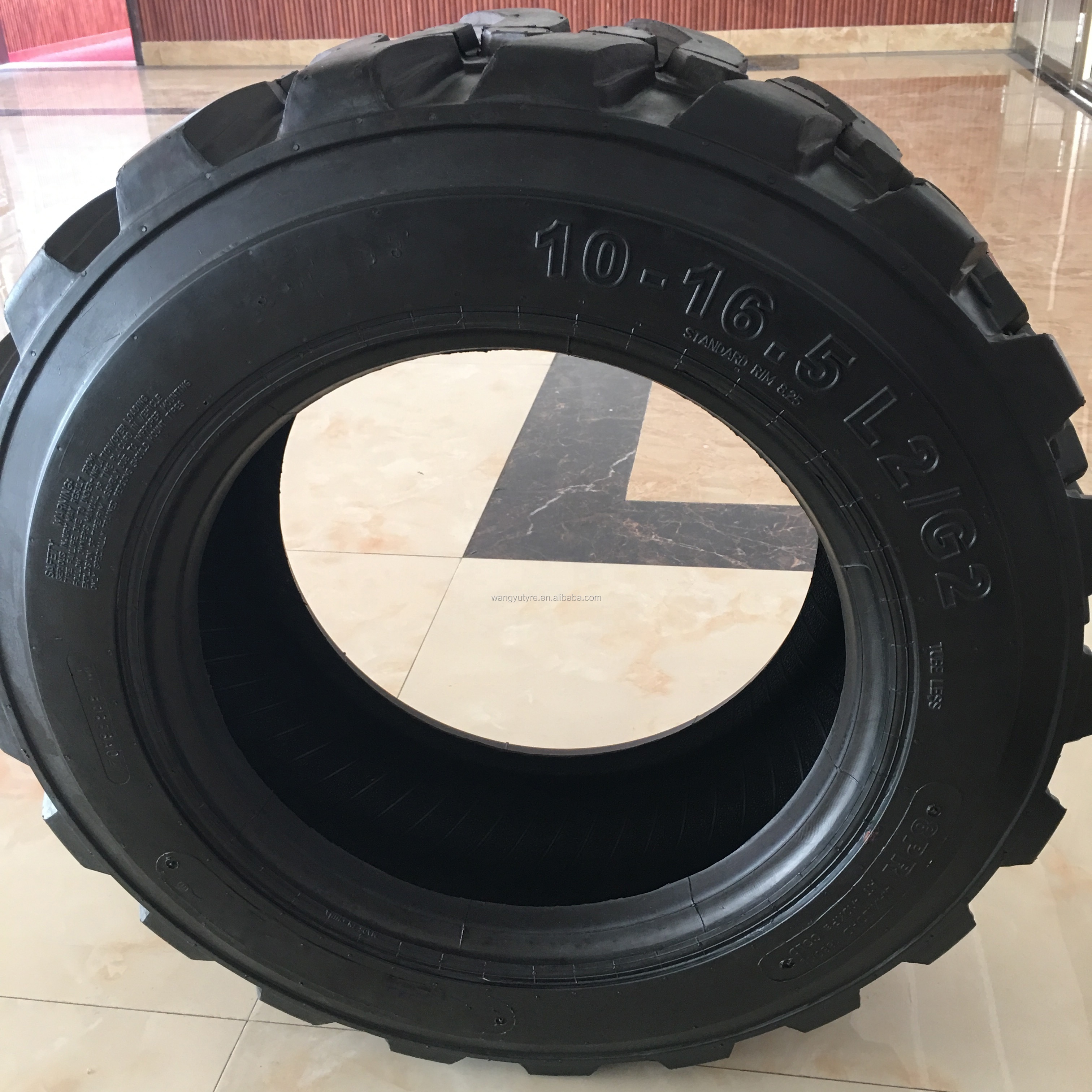 KTA 10X16.5 ForkLift Excavator Tube Tires Bobcat Tyres 10-16.5 12-16.5 14-17.5 Skid Steer Tires