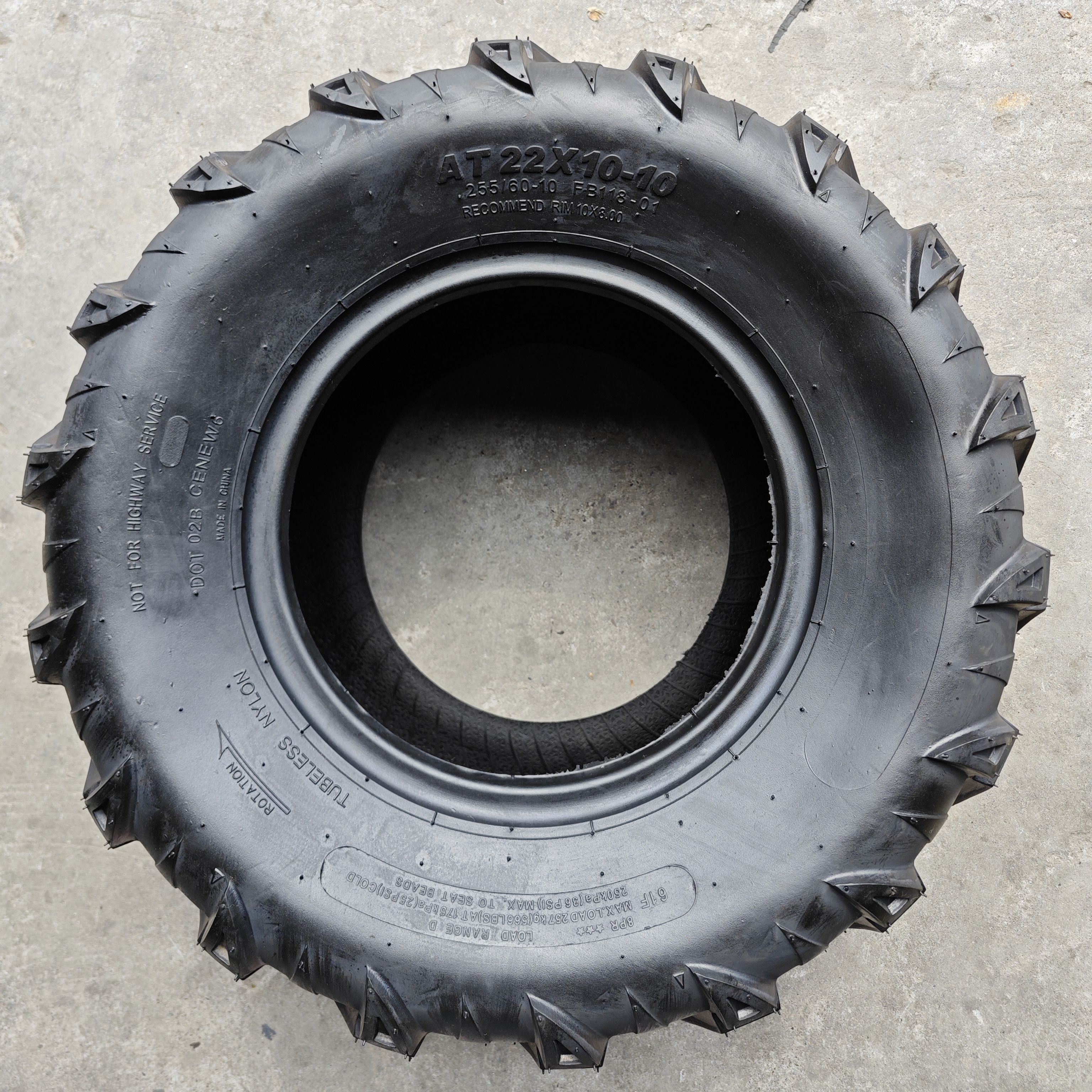 KTA 22x10-10 22*10-10 Turf Lawn Tire Factory price Tubeless ATV Tires ATV/UTV Parts & Accessories Good ATV and UTV tires