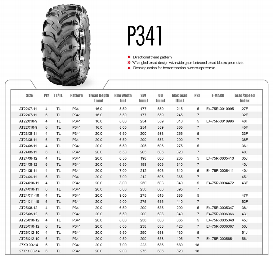 KTA Mud Tire 22*7-11 22X7-11 Pneus Manufacture Tyre Llantas Neumticos ATV & UTV Tires