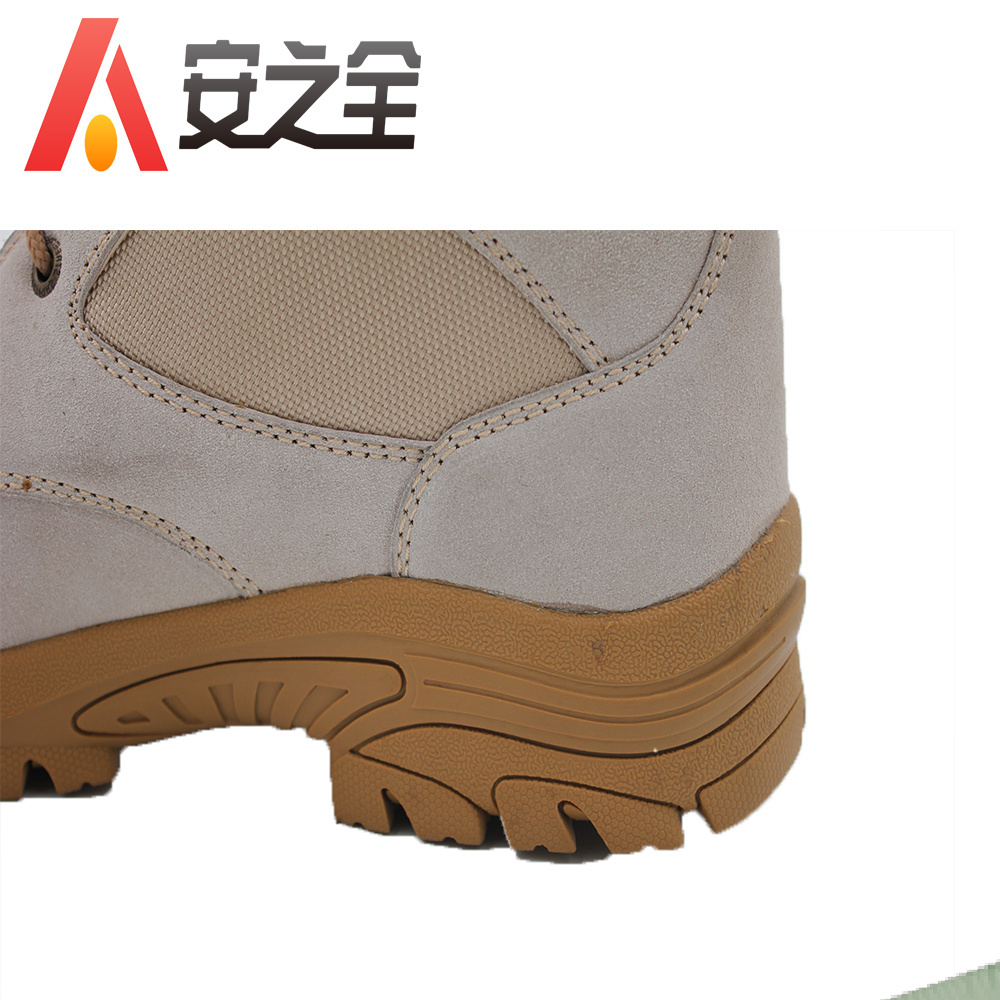 Pop British Anti-smash Full Grain Leather Work Safety Boots