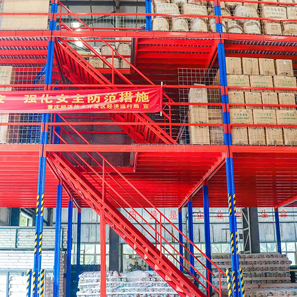 High safety Warehouse Storage Loft Platform Heavy Duty Attic Rack Pallet Racking Mezzanine Floor Rack