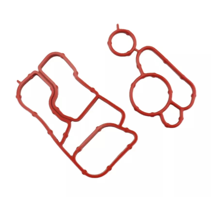 2 PCS Fits Engine Oil Cooler Gasket For A4 A5 Q3 Q5 C7 TT VW CC OE 06J117070B 06J117070C 06J115441A