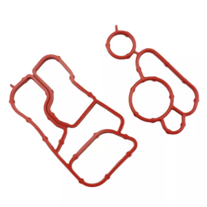 2 PCS Fits Engine Oil Cooler Gasket For A4 A5 Q3 Q5 C7 TT VW CC OE 06J117070B 06J117070C 06J115441A