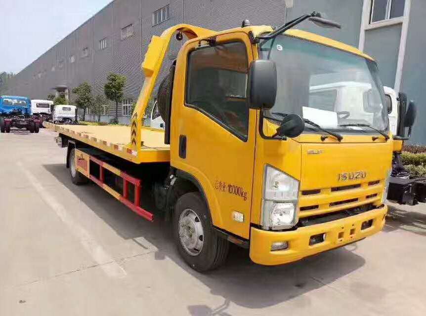 china factory directly sale new 2 axles 10 ton rear lifting arm wrecker towing truck with hydraulic cylinder and contrllor