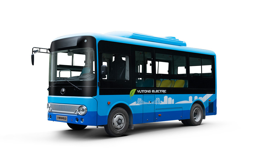 Factory Price E6 New Energy Yutong 6 meter AMT 10-14 Seater Low Floor Used Electric City Mini Bus