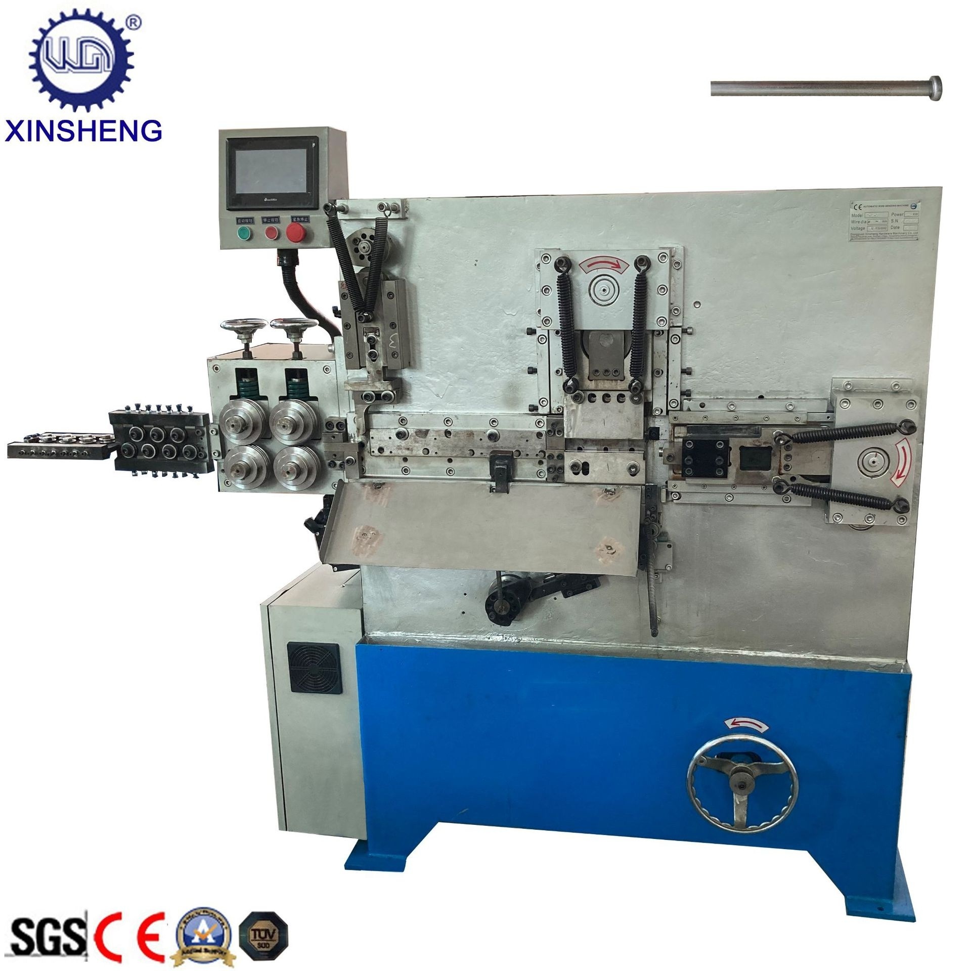 Factory Customized Full Automatic Reinforced Rebar pier head Cold Upsetting Metal Forging Machine