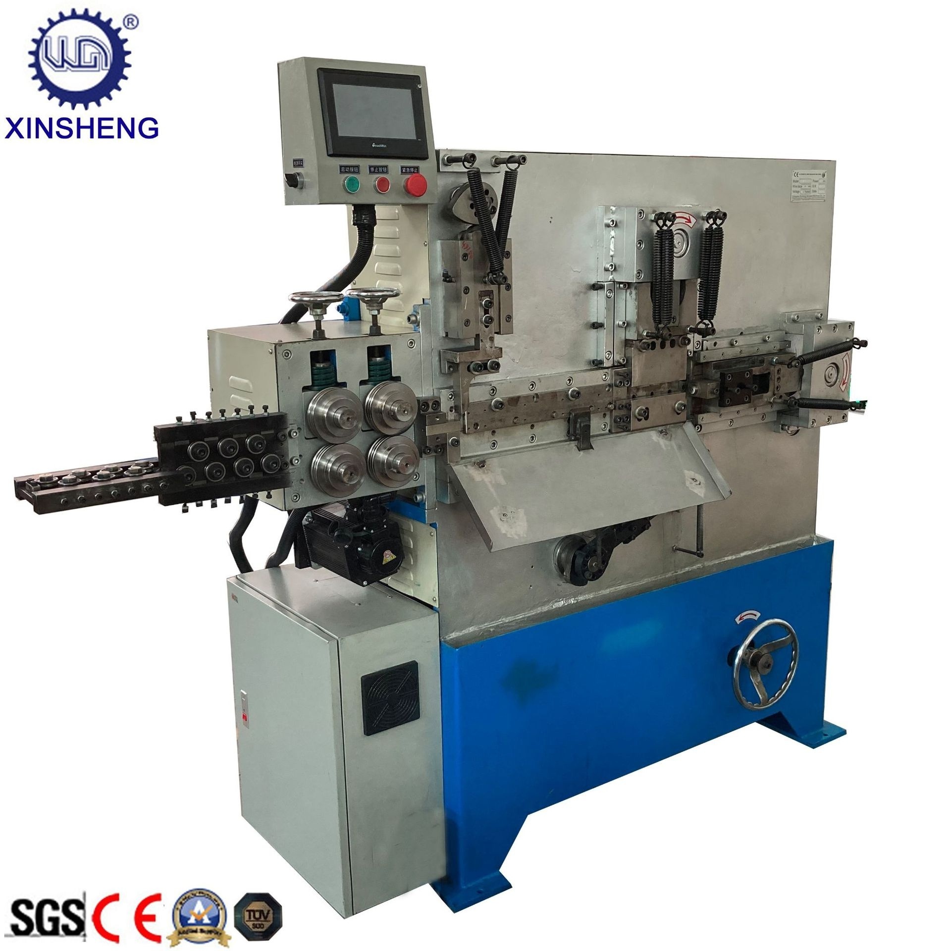 Factory Customized Full Automatic Reinforced Rebar pier head Cold Upsetting Metal Forging Machine