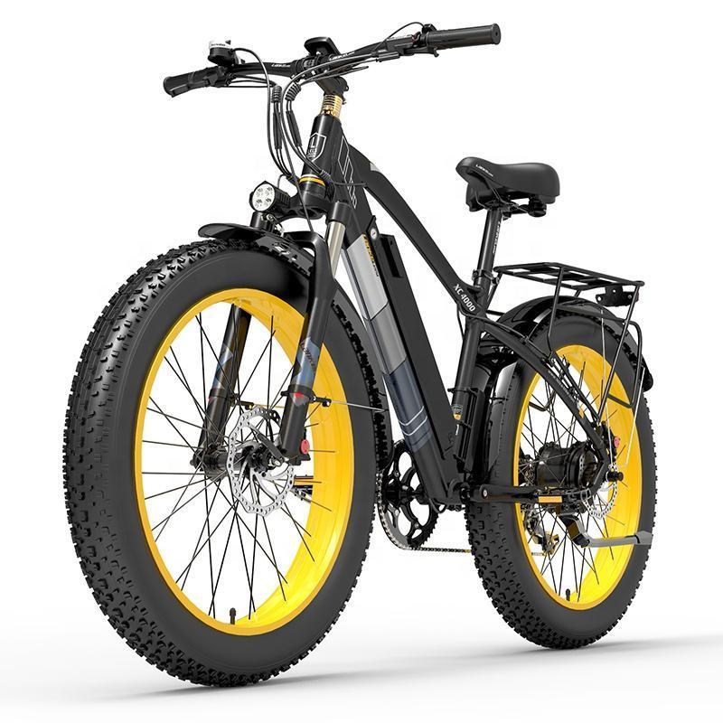 EU Warehouse 1000w Folding Electric Bicycle Fat Tire Ebike 48V 17.5ah $amsung Battery Ebike 26 Inch Electric Mountain Bike