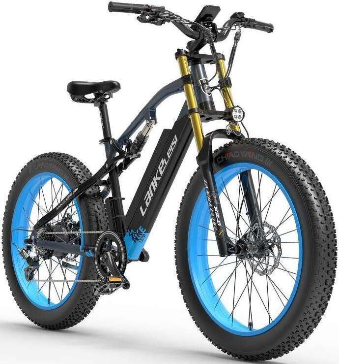 EU Stock Free Shipping RV700 1000W 26 inch Electric Bike 48V 16Ah MTB 7 Speed Adults Fat Tire Electric Mountain Bike Snow Ebike