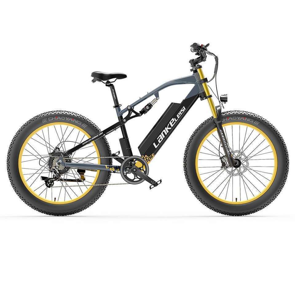 EU Stock Free Shipping RV700 1000W 26 inch Electric Bike 48V 16Ah MTB 7 Speed Adults Fat Tire Electric Mountain Bike Snow Ebike