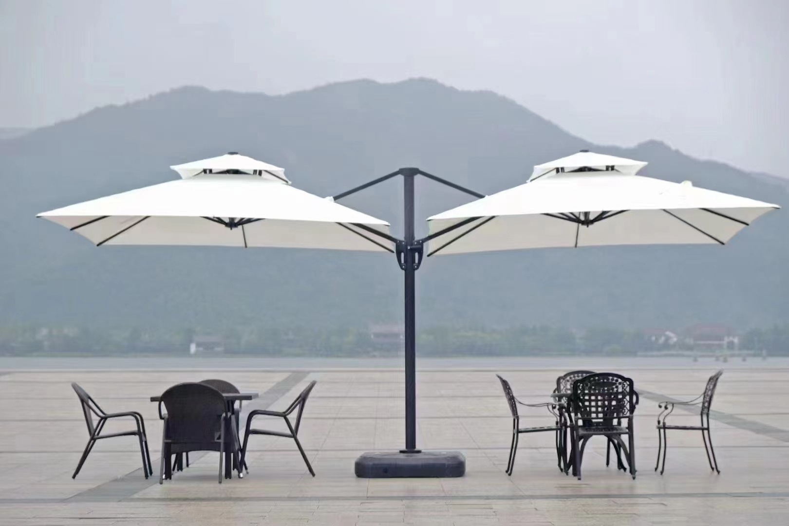 Garden Patio Umbrella Restaurant Cafe Hotel Luxury Outdoor Beach Large Patio umbrella Garden Parasol Sun Roman Umbrella