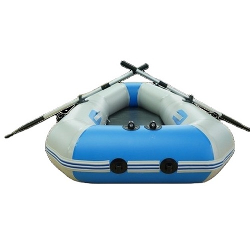 High quality inflatable fishing boat with Motor 2-6 Person foldable assault boats hard bottomed and wear-resistant rubber boats