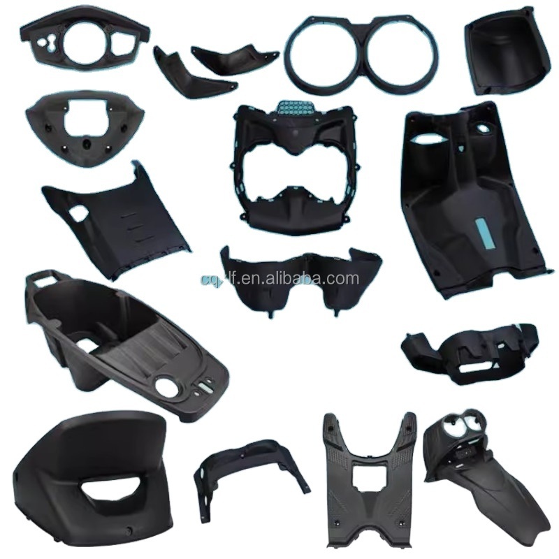 Custom scooter WBS150 old body accessories ABS plastic + PP + light motorcycle fairing appearance parts