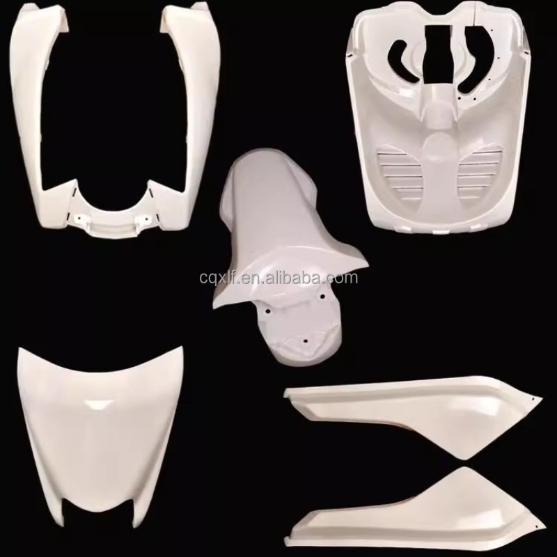 Custom scooter WBS150 old body accessories ABS plastic + PP + light motorcycle fairing appearance parts