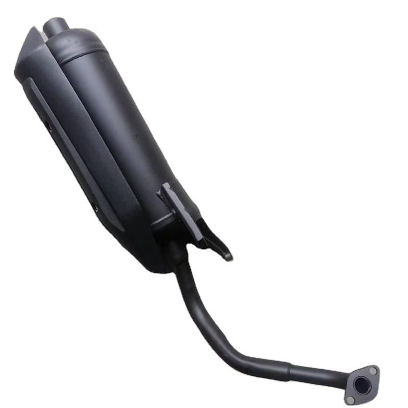 Direct Motorcycle Muffler GY6125 125CC SYM Original with Silent Rear Wheel Drum Brake Scooter Exhaust Pipe