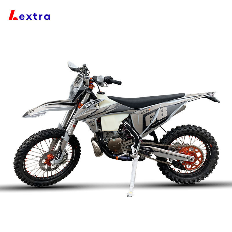 Lextra China Enduro Cross Motorbike 250cc Engine Off Road Motorcycle 2 Stroke Adult Dirt Bike 250cc for Mountain