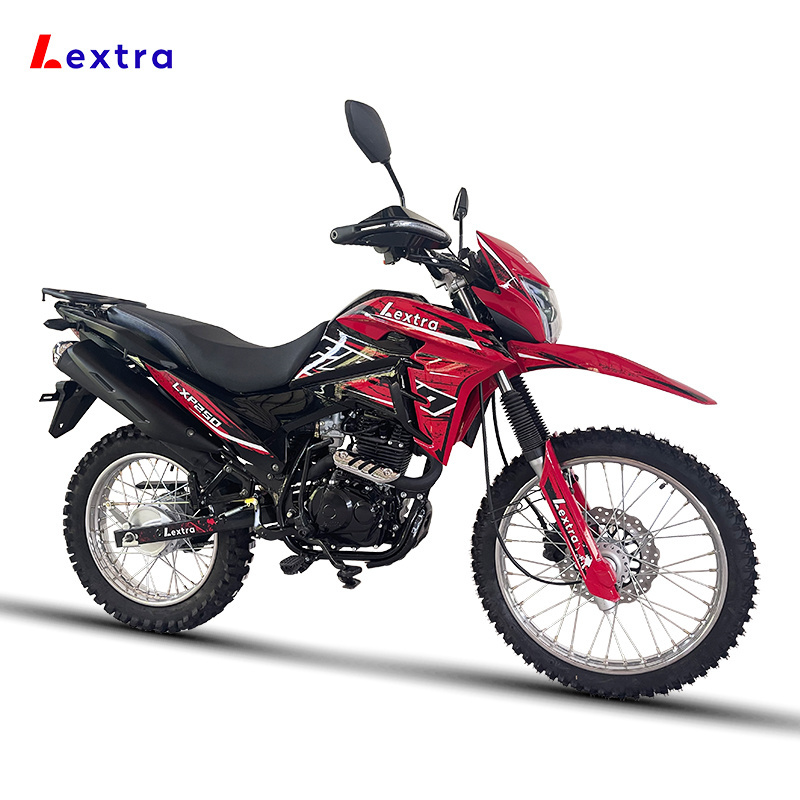 Lextra Moto Hot Sell Loncin CGP250 Engine High-Speed Gasoline Motorcycle 250cc 4 Stroke On Road Motorcycle Dirt Bike For Adult