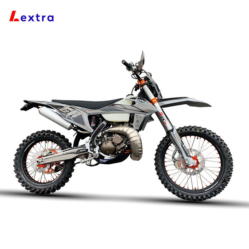 Lextra China Enduro Cross Motorbike 250cc Engine Off Road Motorcycle 2 Stroke Adult Dirt Bike 250cc for Mountain