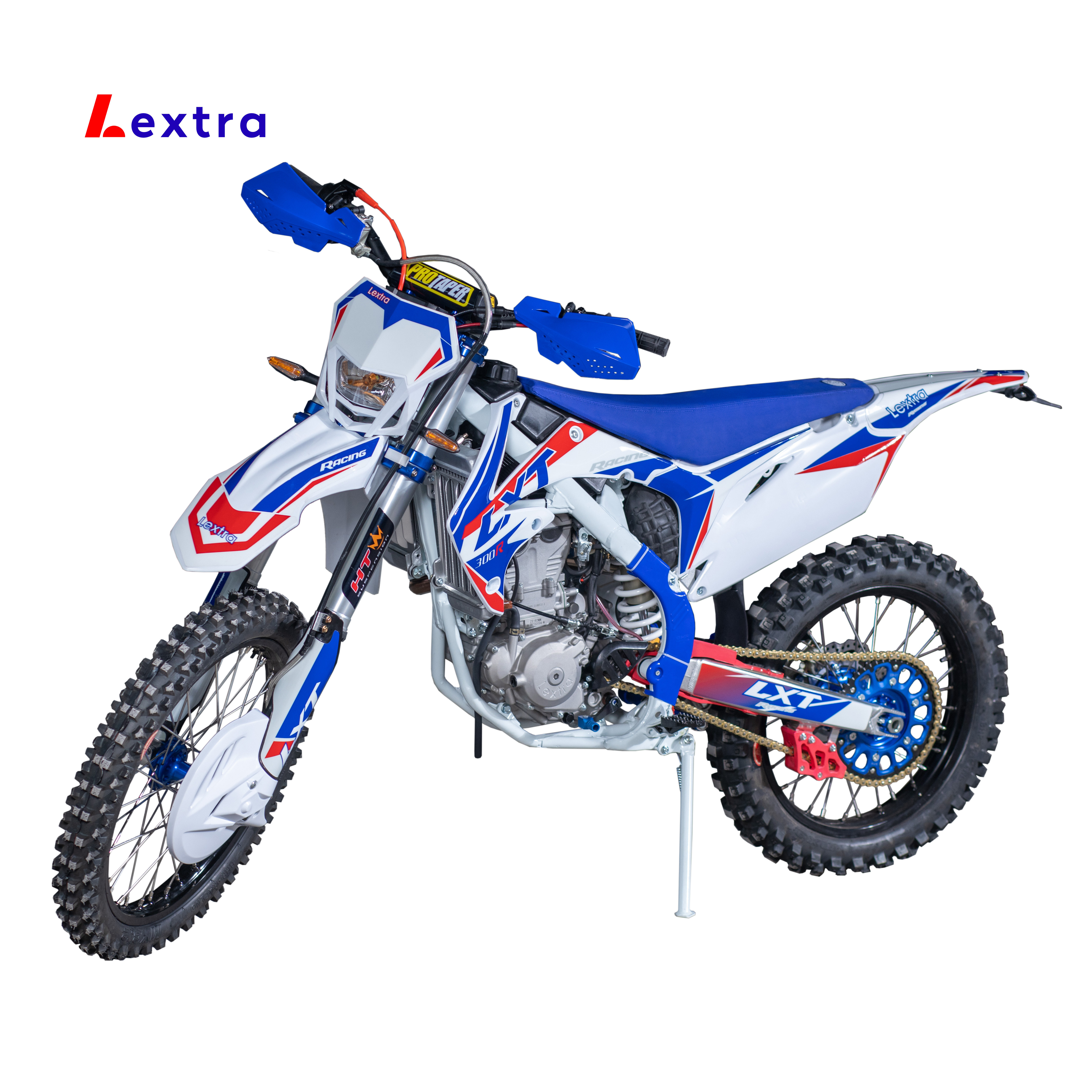 Lextra Fast Delivery Factory Wholesale Motocross 300cc Water Cool 4 Stroke Enduro Racing Full Size Off Road Motorcycle Dirt Bike