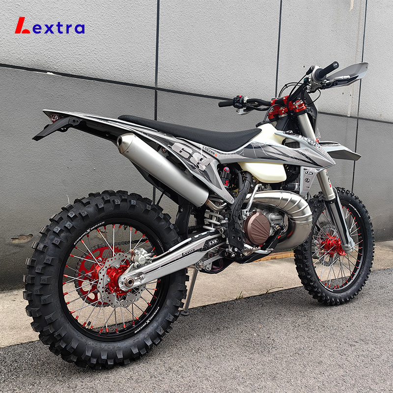 Lextra LXK300M With Linkage 300cc 2T Powerful Adult Motor Off Road Moto Cross 2 Stroke Off-road Motorcycles Dirt Bike 300cc