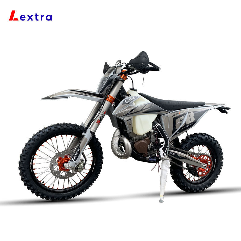 Lextra Hot Sale Gasoline Engine Motor Water Cooling 300cc 2 Stroke Off-road Motorcycle Dirt Bike 300cc For Adults