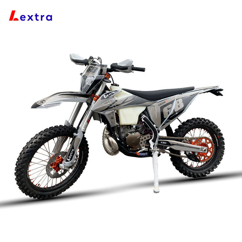 Lextra 250cc 2 Stroke Water Cooling Gasoline Motorcycle Off Road High Speed Dirt Bike