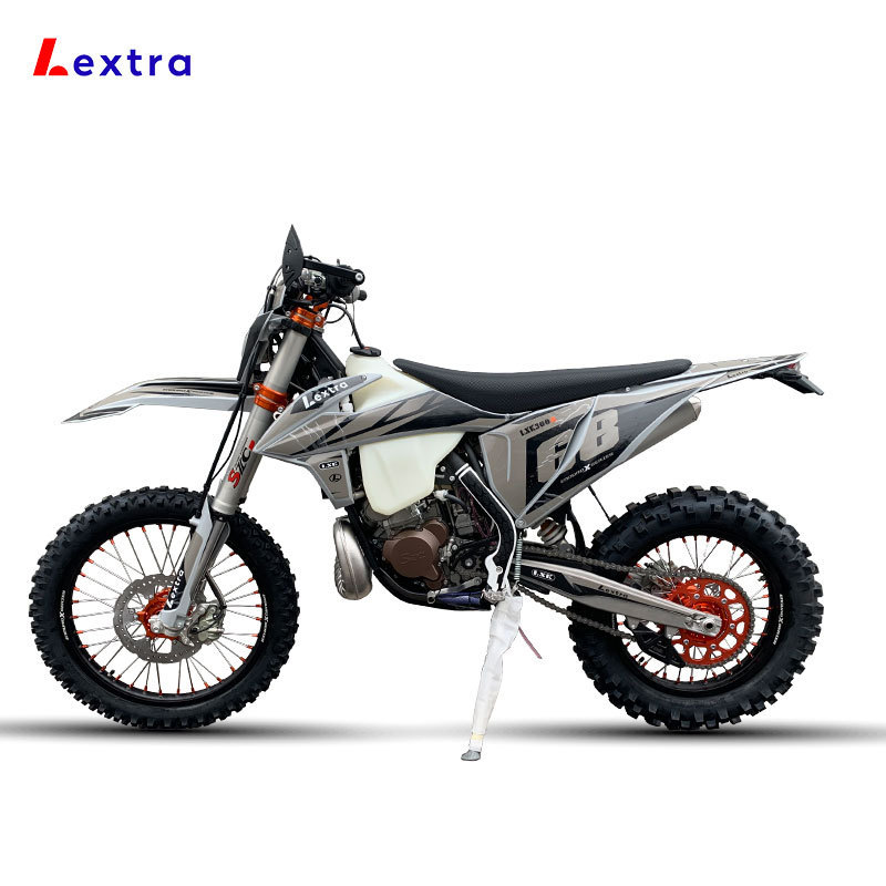 Lextra Hot Sale Gasoline Engine Motor Water Cooling 300cc 2 Stroke Off-road Motorcycle Dirt Bike 300cc For Adults