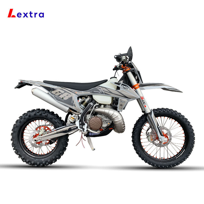 Lextra Hot Sale Gasoline Engine Motor Water Cooling 300cc 2 Stroke Off-road Motorcycle Dirt Bike 300cc For Adults