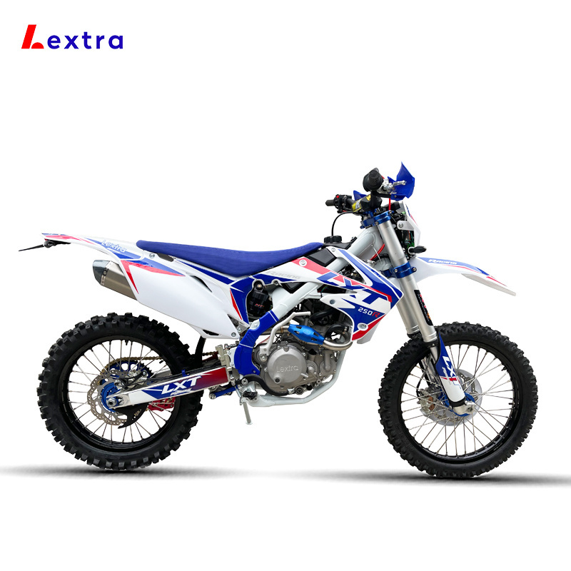 Lextra Water Cooling Racing Motorcycles Enduro 250CC 4 Stroke Offroad Dirt Bikes With Taiwan HTW Suspension