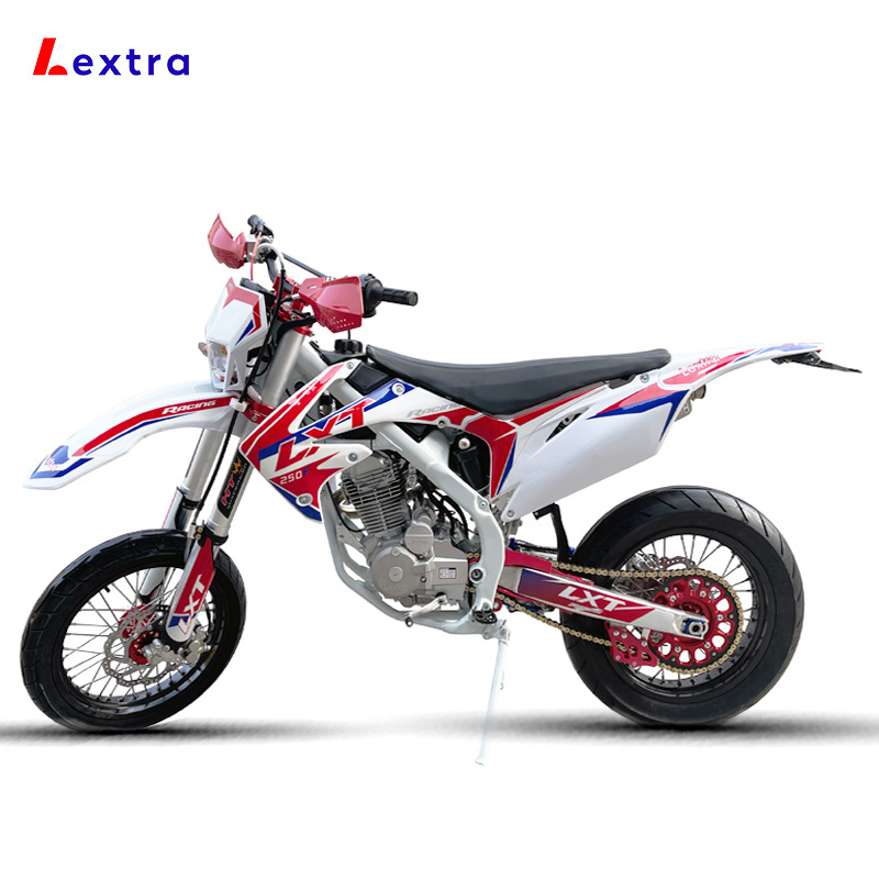 Lextra 250cc Supermotard  Racing Air Cooling 4 Stroke Chinese Motorcycle Dirt Bike