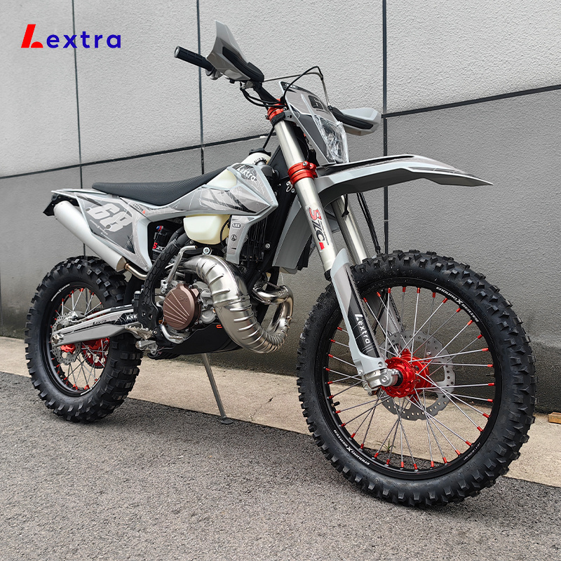 Lextra Hot Sale Strong Power moto cross 300cc 2 Stroke Dirt Bike 300cc Enduro Off Road Motorcycles Adults Dirt Bikes 300cc 2T