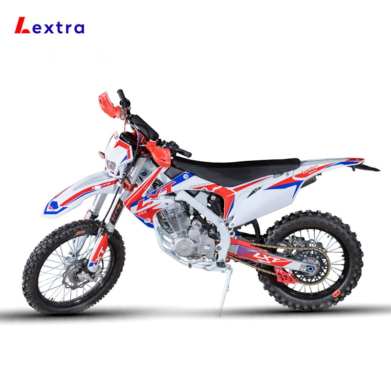 Lextra Factory Sell High Performance 4 Stroke Air Cooling Motocross 250cc Enduro Off Road Motorcycles Adult Dirt Bike 250cc