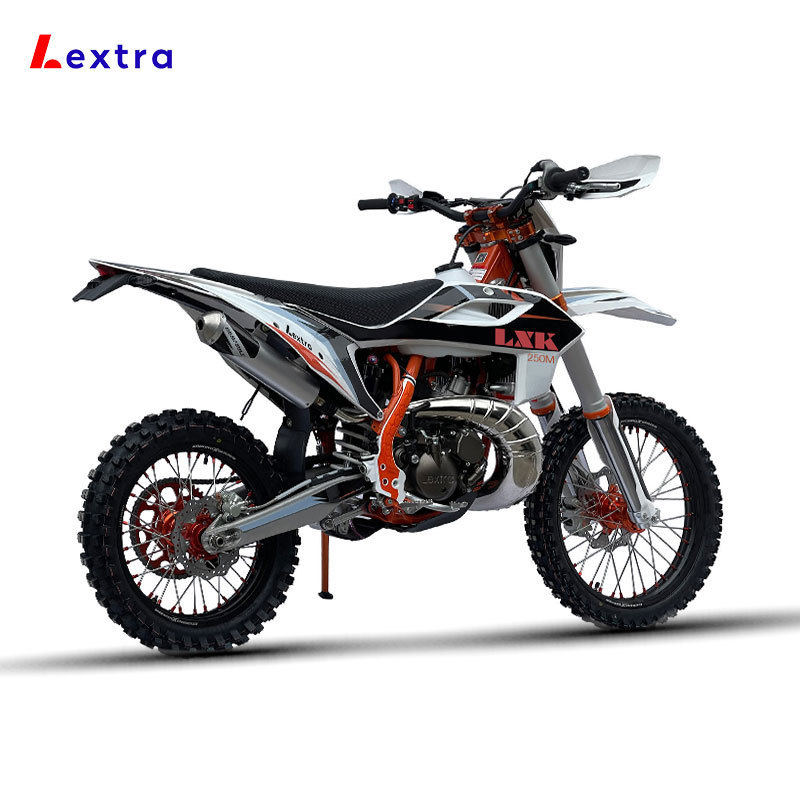 Lextra High Speed 250cc Water Cooling 2 Stroke Gasoline Motorcycle Off Road Dirt Bike 250cc