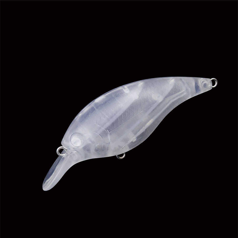 Unpainted Fishing Lure Blank Crankbait Lure Body Square Bill Crankbait Unpainted Blank Crankbait